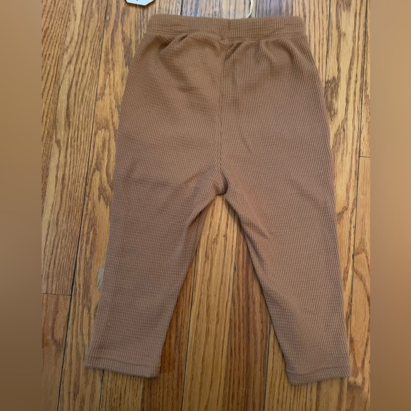 NWT Girl’s 2T Brown Drawstring Pants - Picture 2 of 3